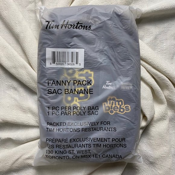 TIM BIEBS | *UNOPEN* JUSTIN BIEBER x TIM HORTONS | Fanny Pack / Pouch / Bag - Picture 2 of 3